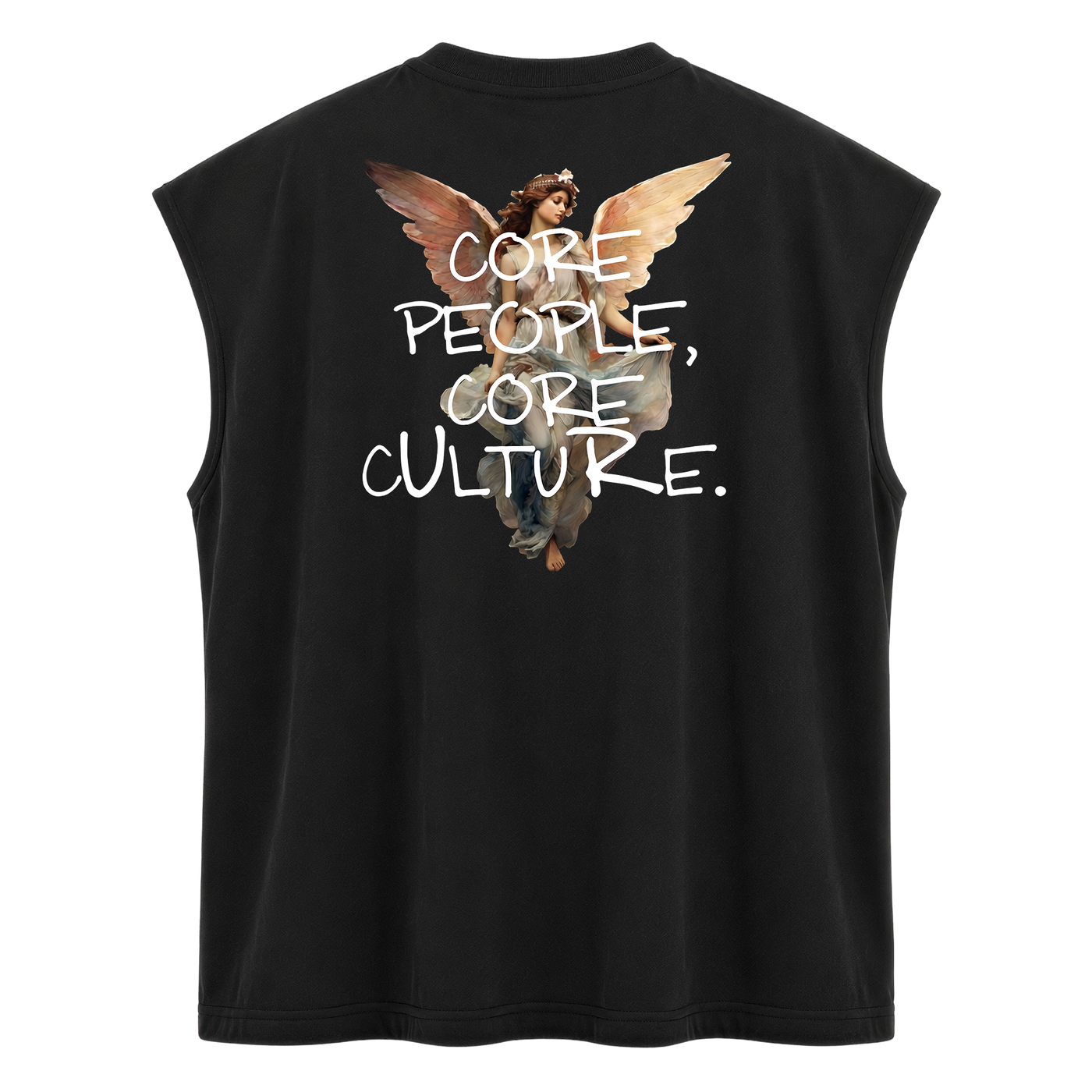 OFF SUPPLY CORE PEOPLE BLACK TANK