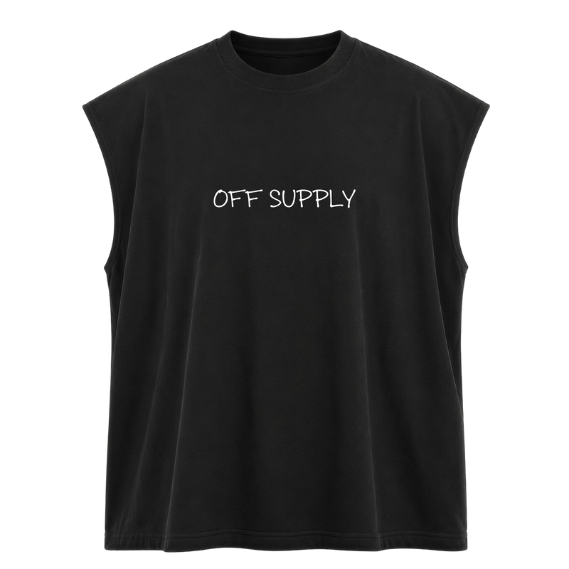 OFF SUPPLY CORE PEOPLE BLACK TANK