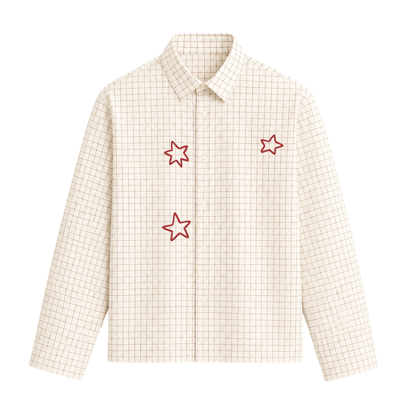 OFF SUPPLY GIVE 'EM HELL SHIRT IN IVORY