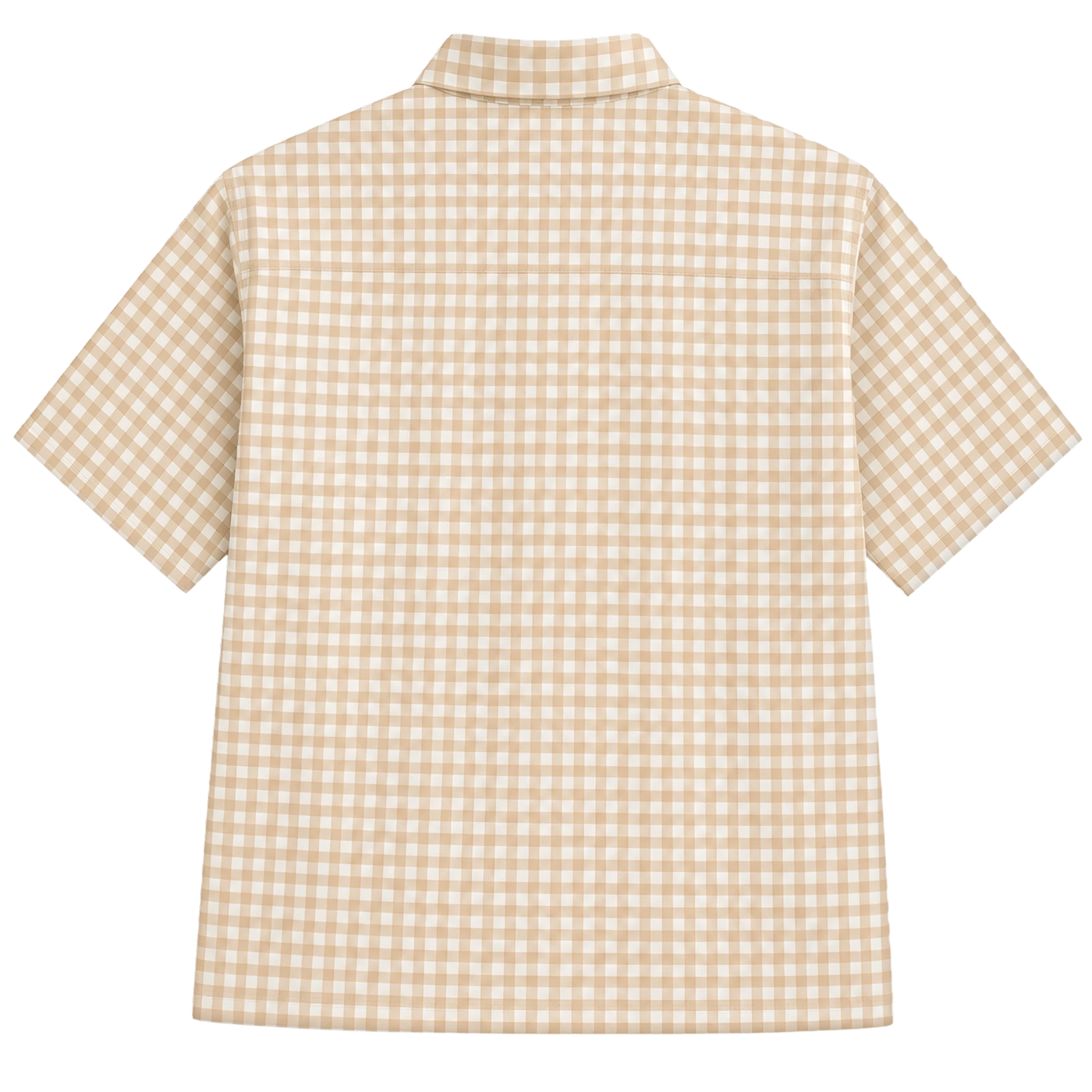 OFF SUPPLY HARMONY BEIGE CHECKS SHIRT