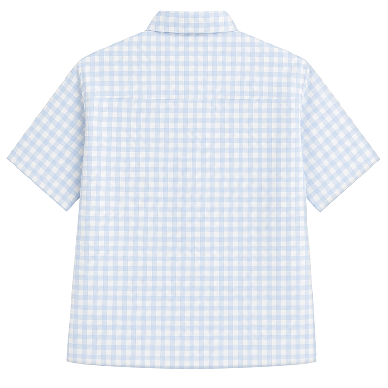 OFF SUPPLY HARMONY ICE BLUE CHECKS SHIRT