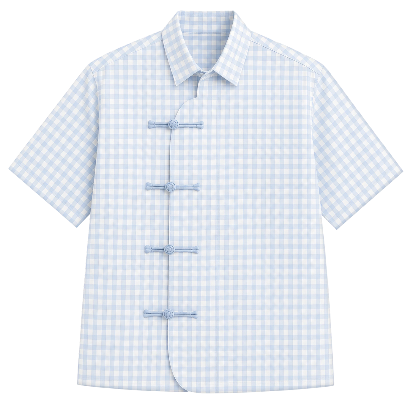 OFF SUPPLY HARMONY ICE BLUE CHECKS SHIRT