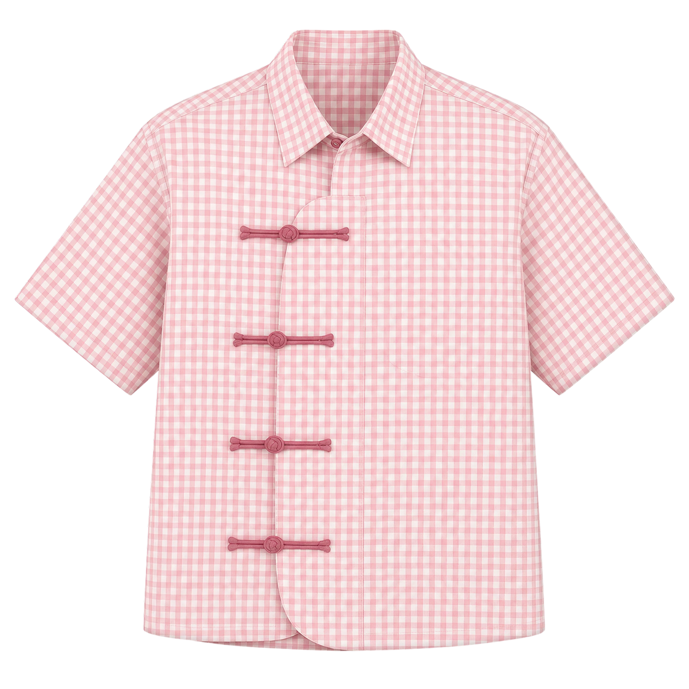 OFF SUPPLY HARMONY PINK CHECKS SHIRT