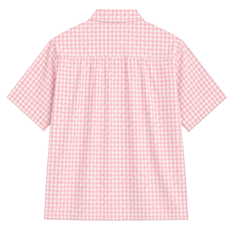 OFF SUPPLY HARMONY PINK CHECKS SHIRT