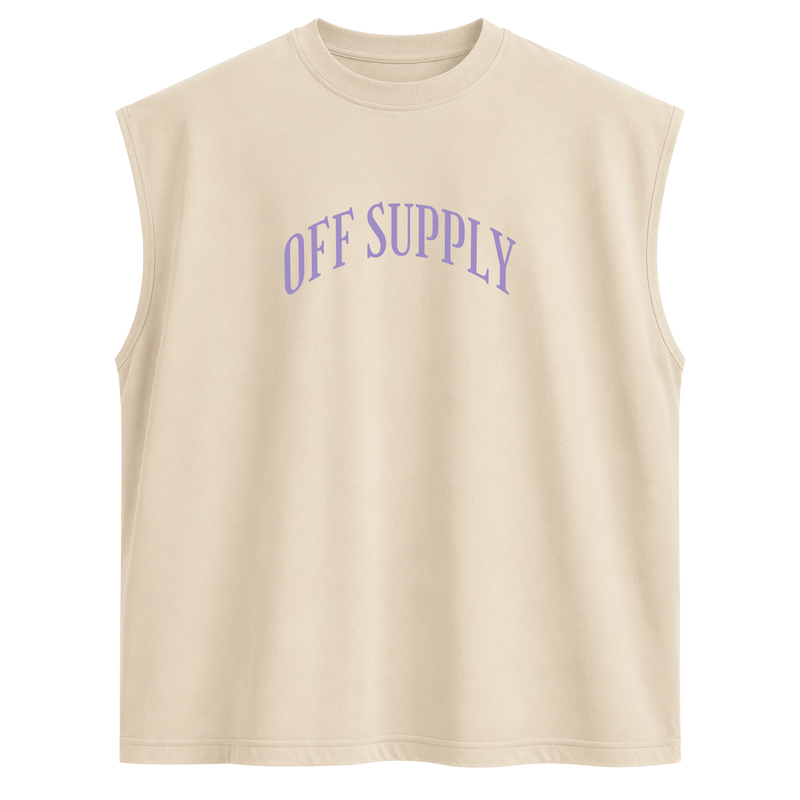 OFF SUPPLY INSOMNIA BEIGE TANK