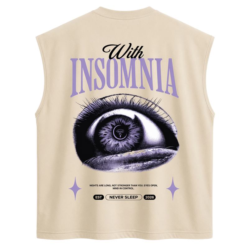 OFF SUPPLY INSOMNIA BEIGE TANK