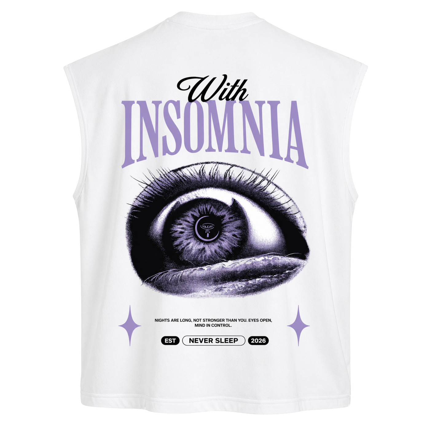 OFF SUPPLY INSOMNIA WHITE TANK