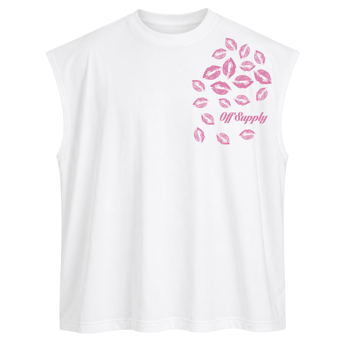 OFF SUPPLY LOVE NOTES WHITE TANK