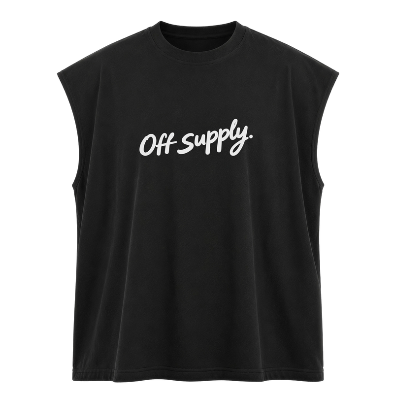 OFF SUPPLY MET YOUR MOM BLACK TANK