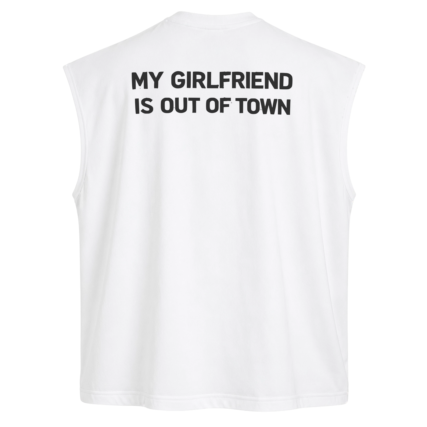 OFF SUPPLY MY GF IS OUT OF TOWN WHITE TANK