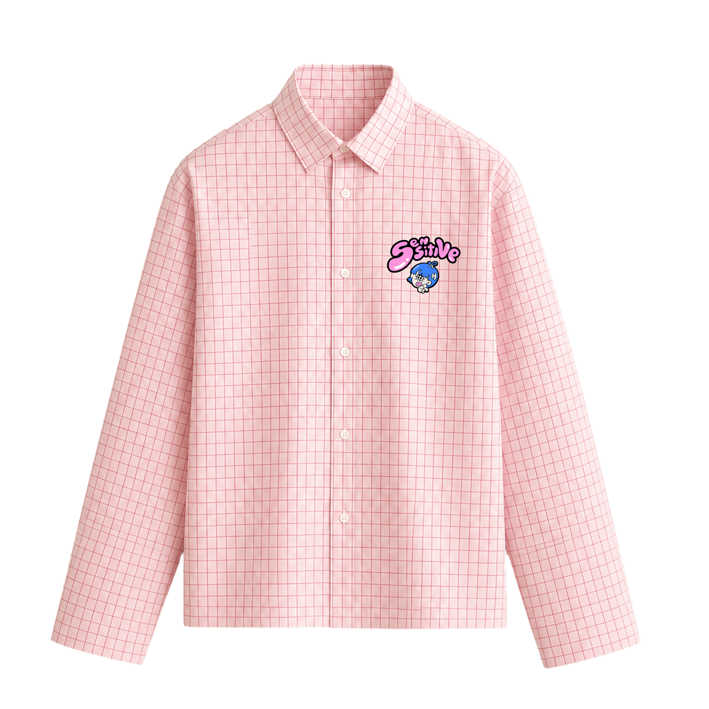 OFF SUPPLY SENSITIVE KEYS SHIRT IN PINK