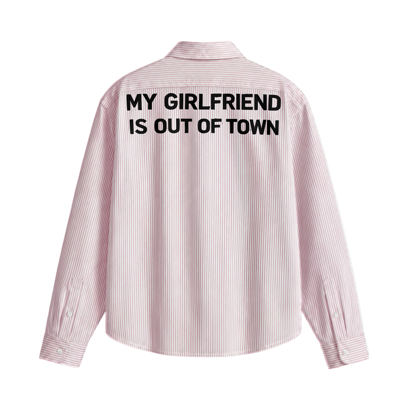Off Supply My Girlfriend Is Out Of Town Shirt (Pink)
