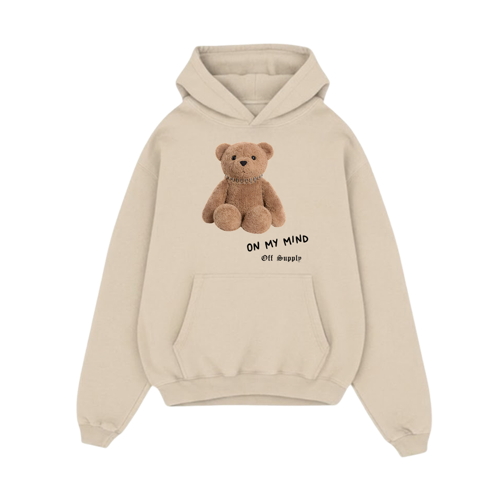 Off Supply Bear On My Mind Classic Hoodie