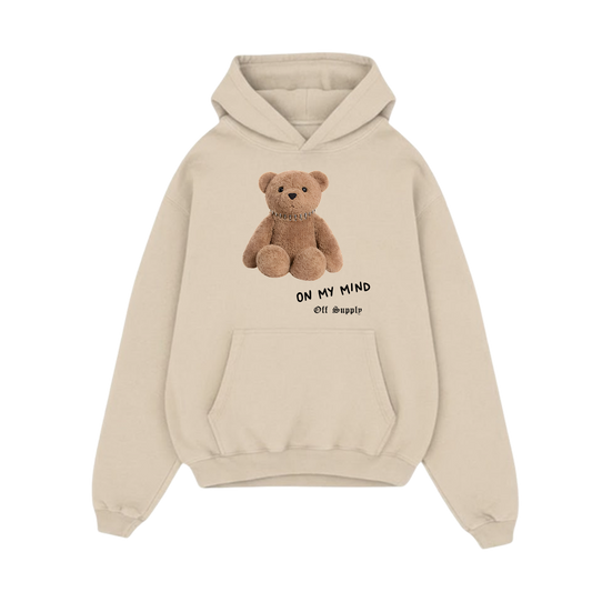 Off Supply Bear On My Mind Classic Hoodie