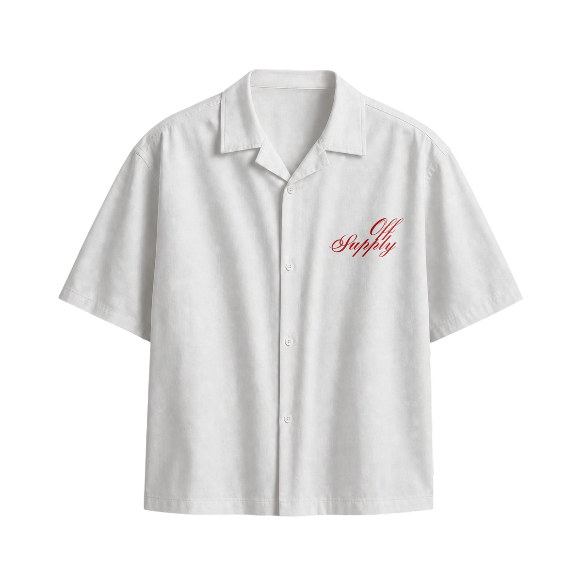 Off Supply Blessed Child Bowling Shirt - White
