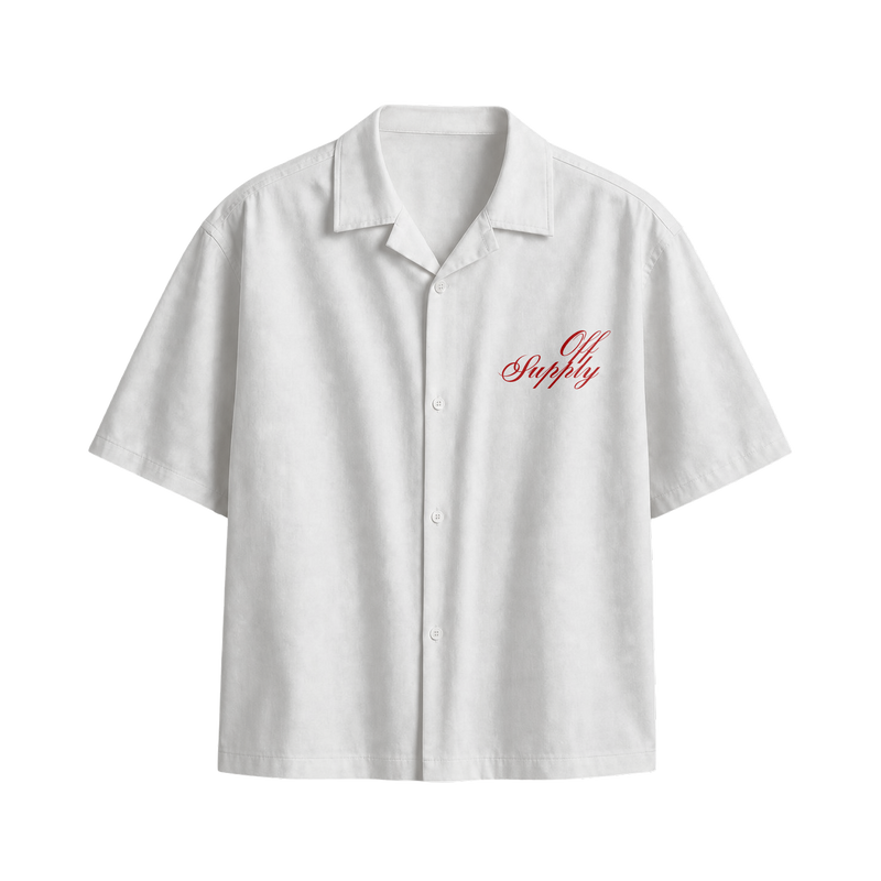 Off Supply Blessed Child Bowling Shirt - White