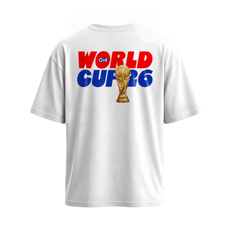 Off Supply Bleu Blanc White T-Shirt
