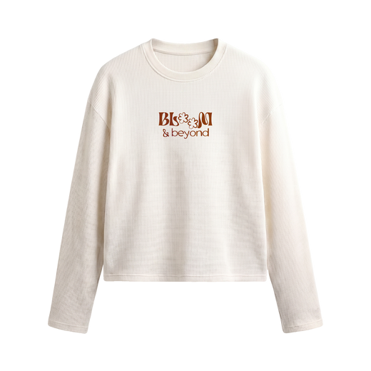 Off Supply Bloom & Beyond Off White Waffle T-shirt