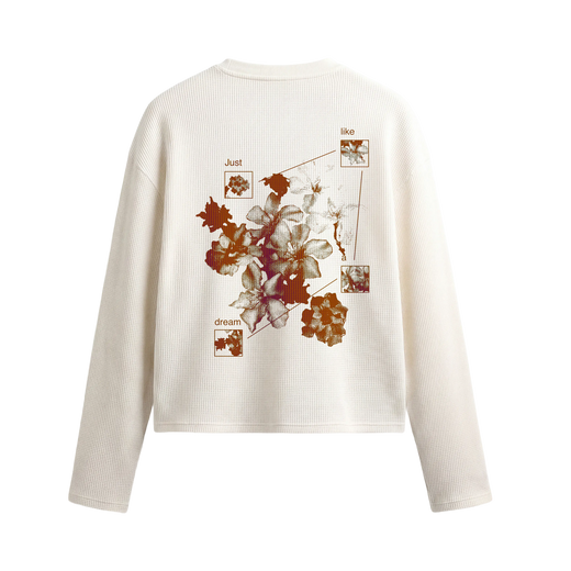 Off Supply Bloom & Beyond Off White Waffle T-shirt