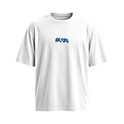 Off Supply Brazil Heritage White T-Shirt