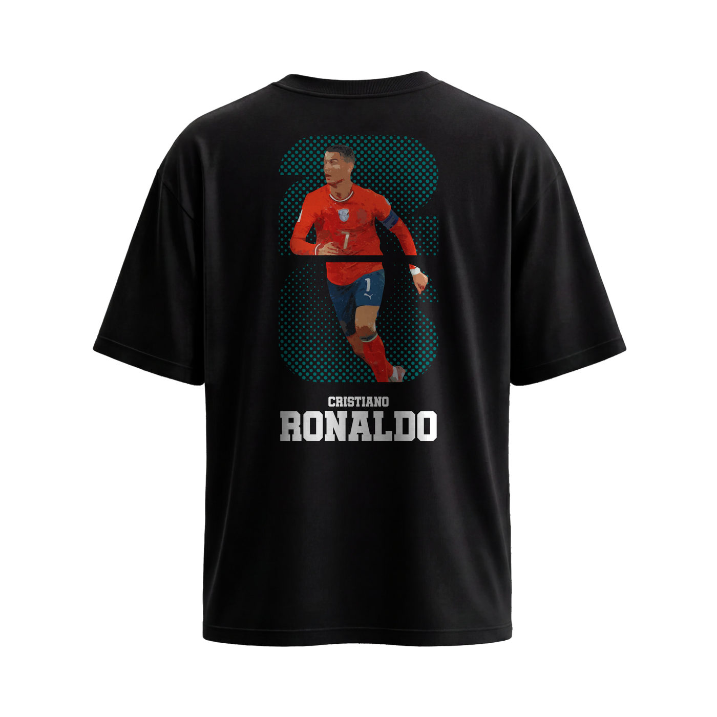 Off Supply CR7 Legacy Black T-Shirt