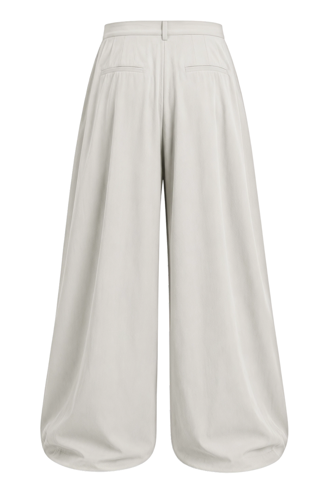 Off Supply Cascade White Trousers