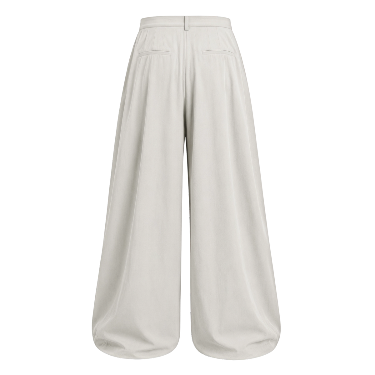 Off Supply Cascade White Trousers