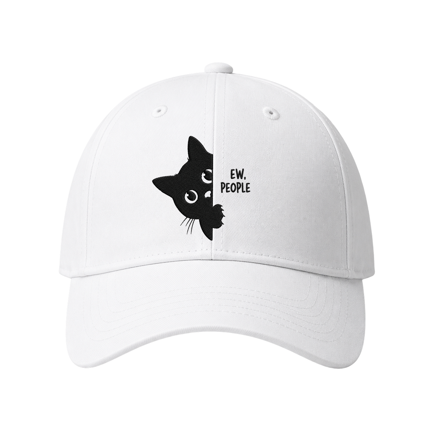 Off Supply Cat's POV White Cap