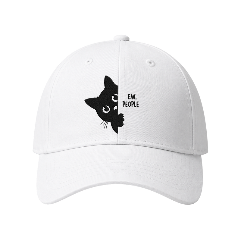 Off Supply Cat's POV White Cap