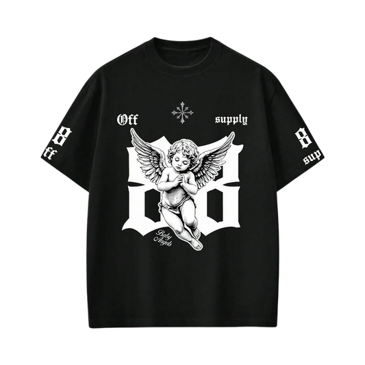 Off Supply Core Statement Angels Graphic T-Shirt