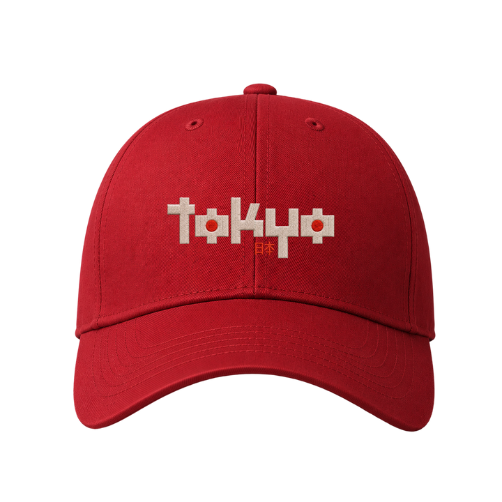 Off Supply Dot Tokyo Red Cap