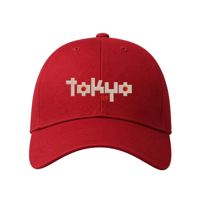 Off Supply Dot Tokyo Red Cap