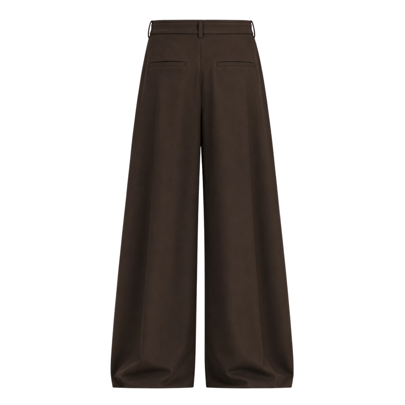 Off Supply Dune Dark Brown Trousers