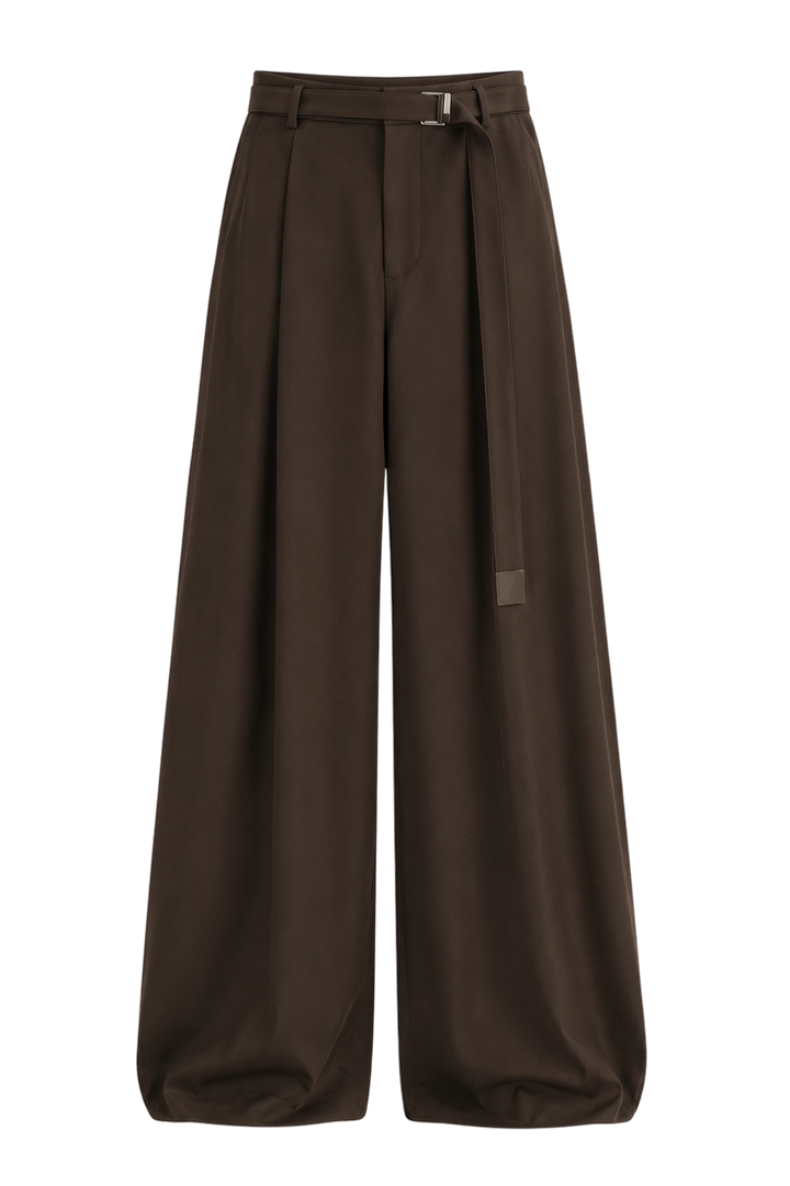 Off Supply Dune Dark Brown Trousers