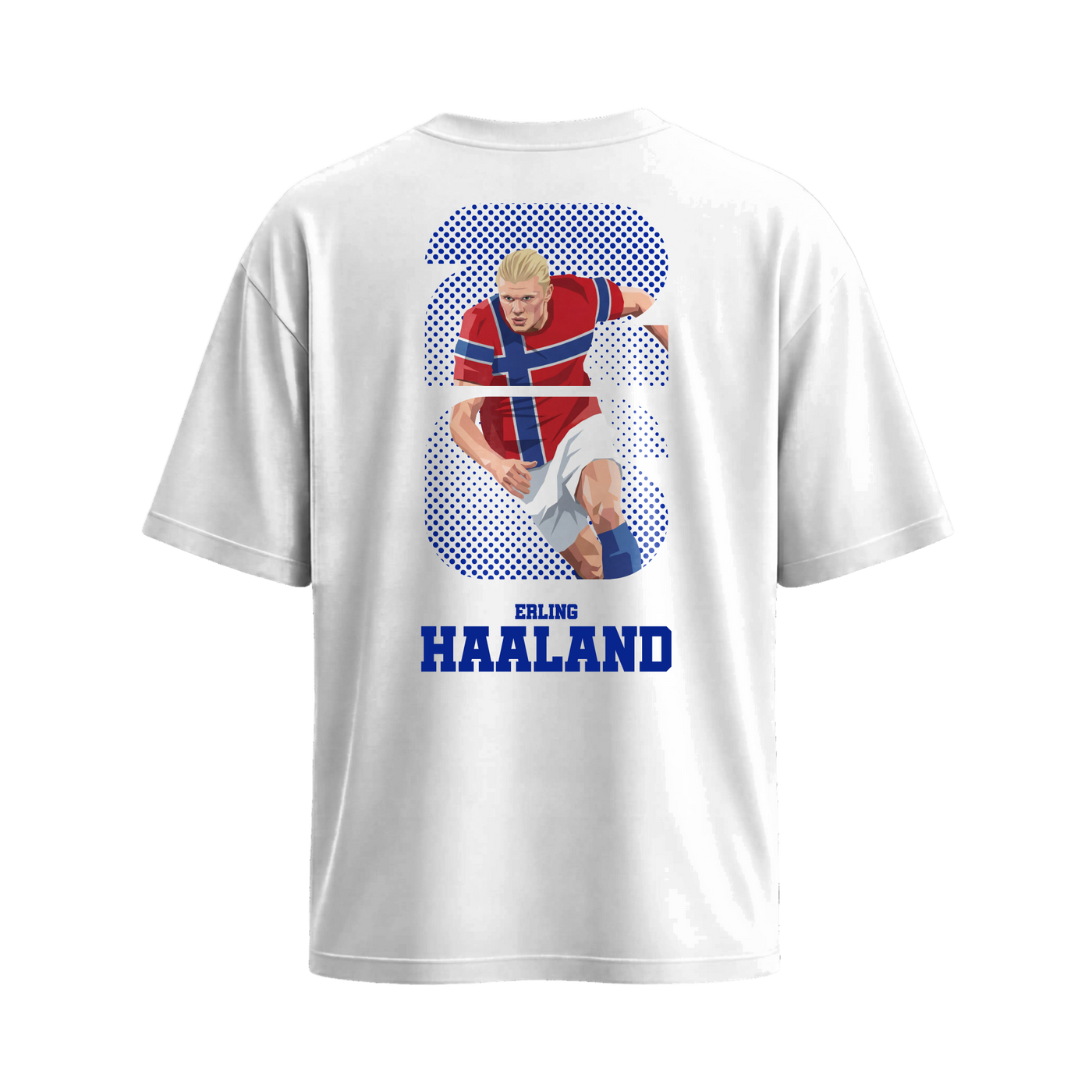 Off Supply Erling Haaland White T-Shirt