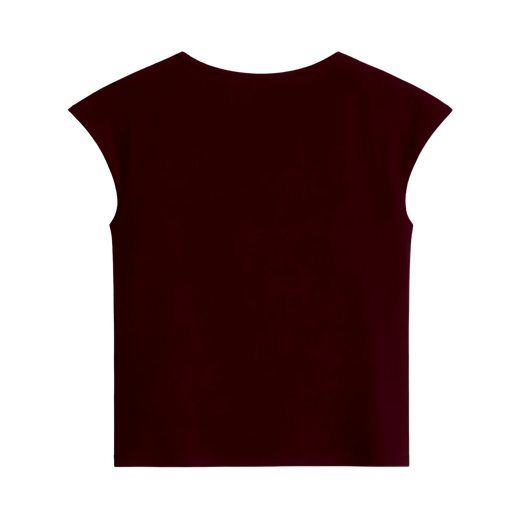 Off Supply Essence Cherry Red Crop Top