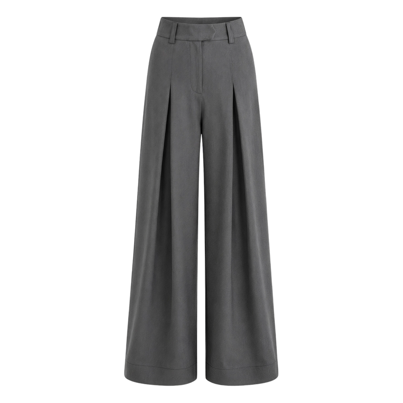 Off Supply Essence Gray Trousers
