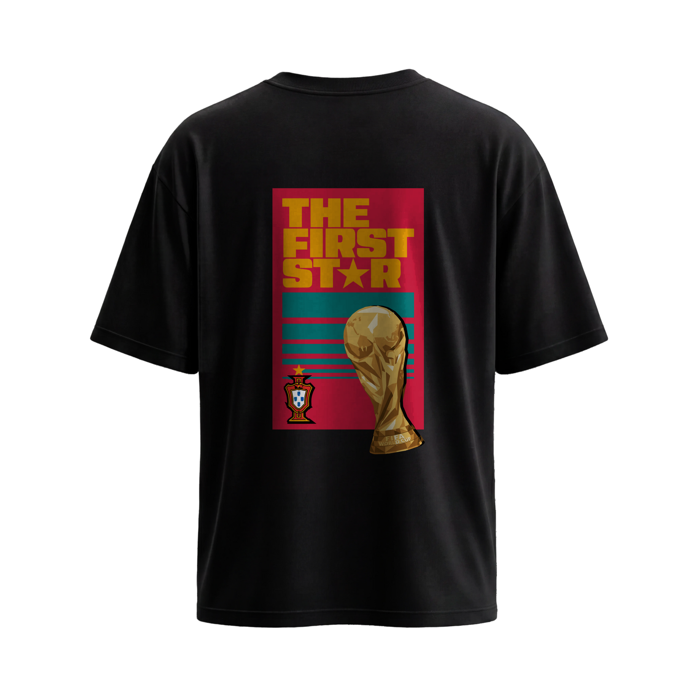 Off Supply First Star Black T-Shirt