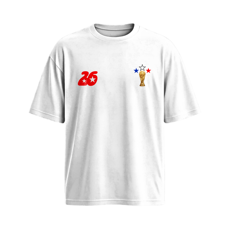 Off Supply France Block White T-Shirt