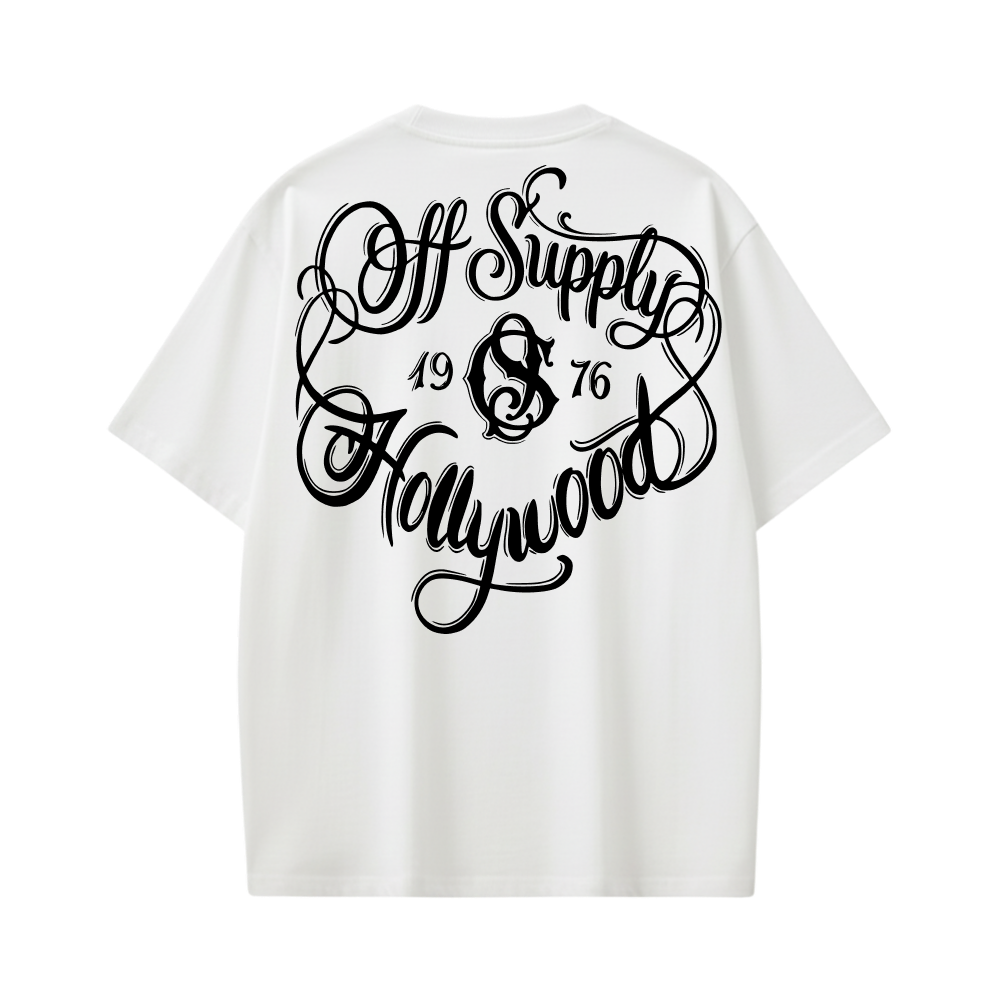 Off Supply Hollywood Script Classic T-shirt