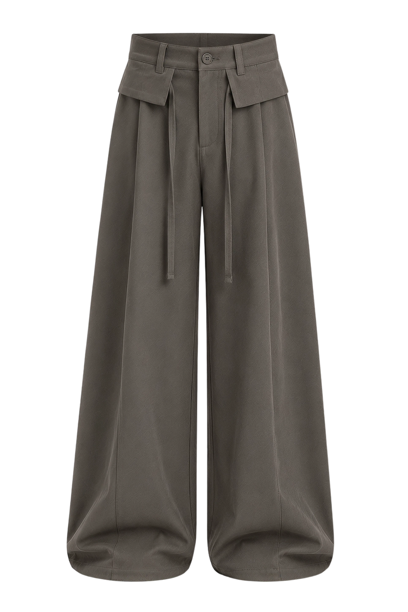 Off Supply Horizon Gray Trousers
