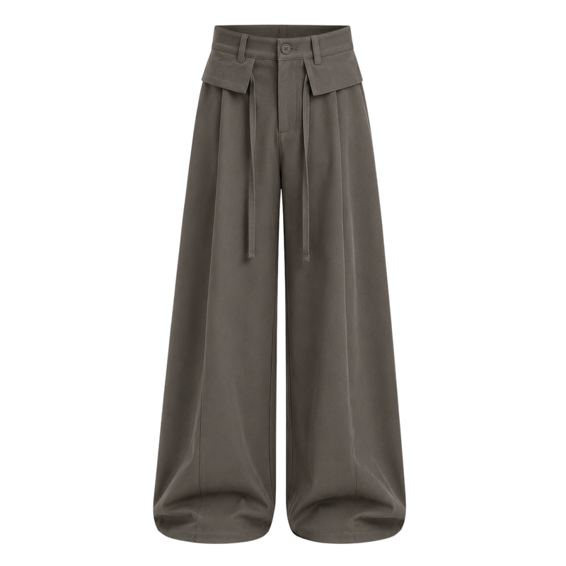 Off Supply Horizon Gray Trousers