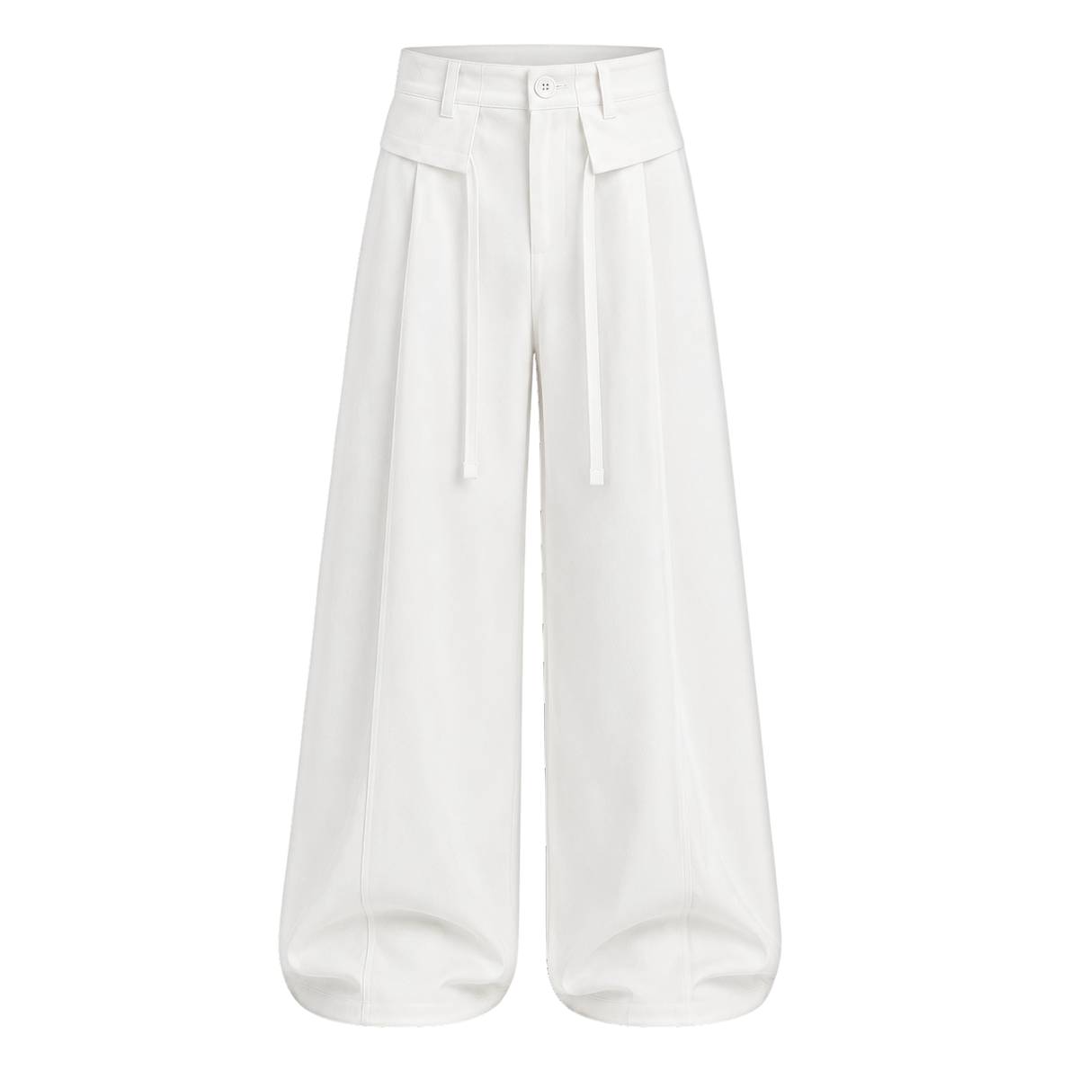 Off Supply Horizon White Trousers