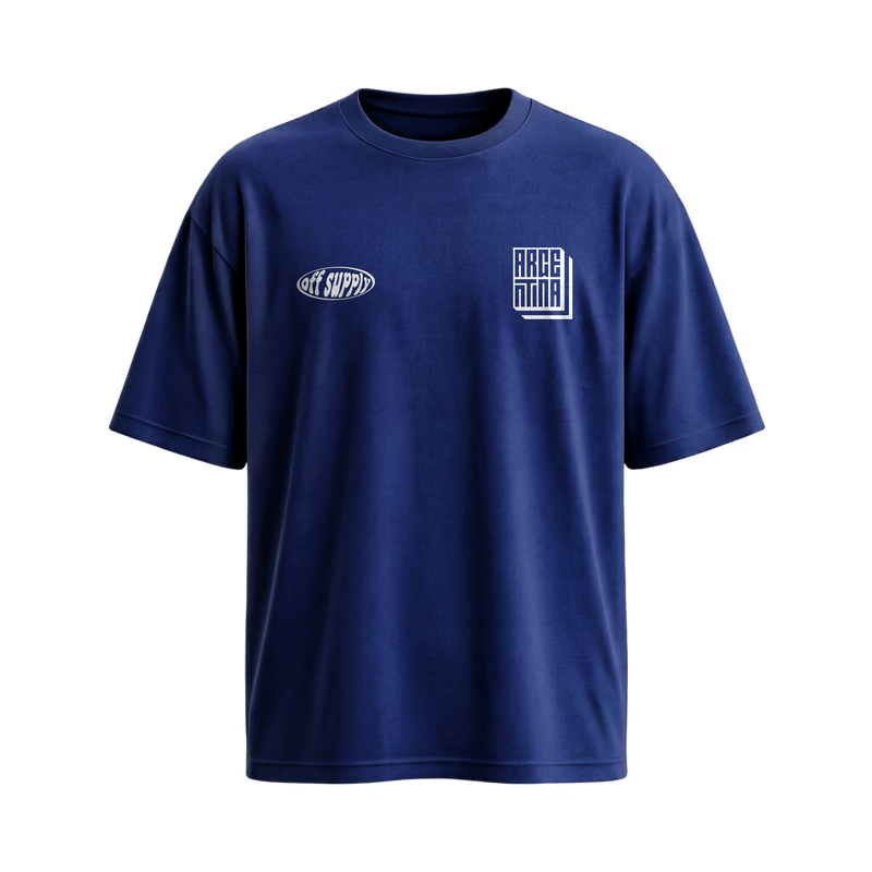 Off Supply Leo Legacy Blue T-Shirt