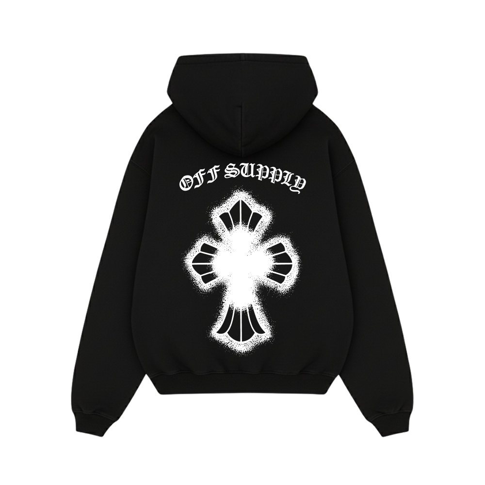 Off Supply Limited Core Graphic Cross Hoodie