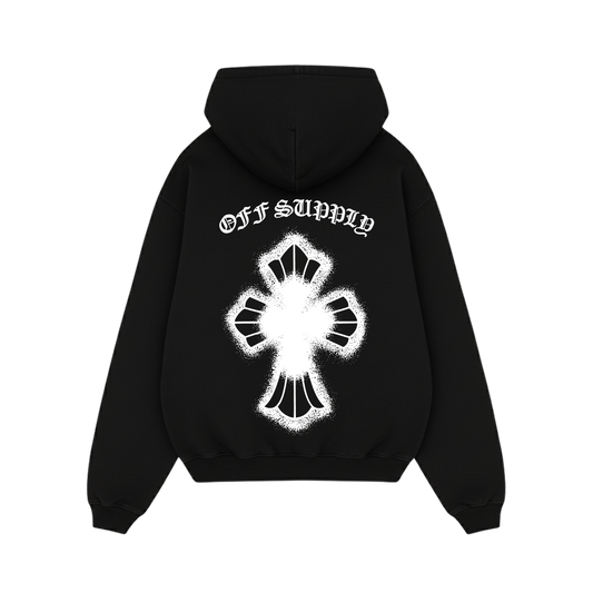 Off Supply Limited Core Graphic Cross Hoodie