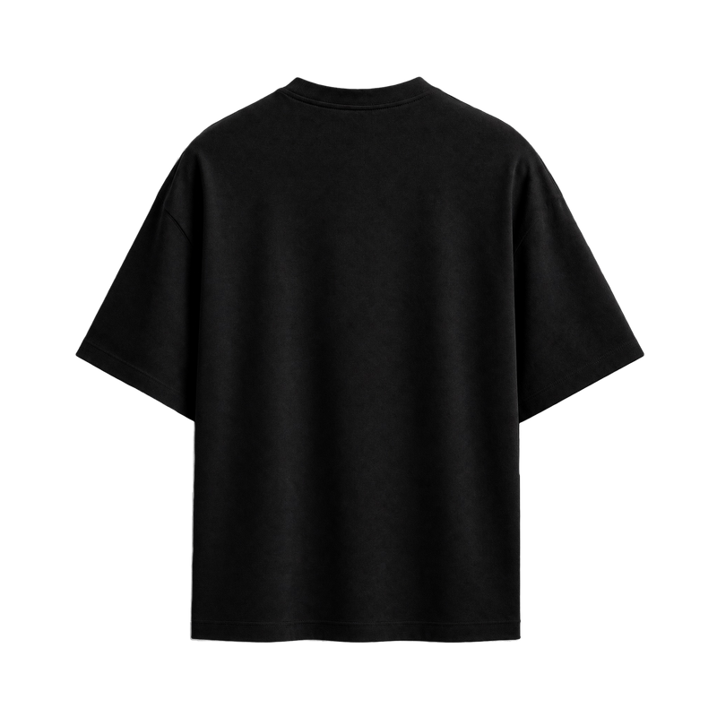 Off Supply Little Paradise Black T-shirt