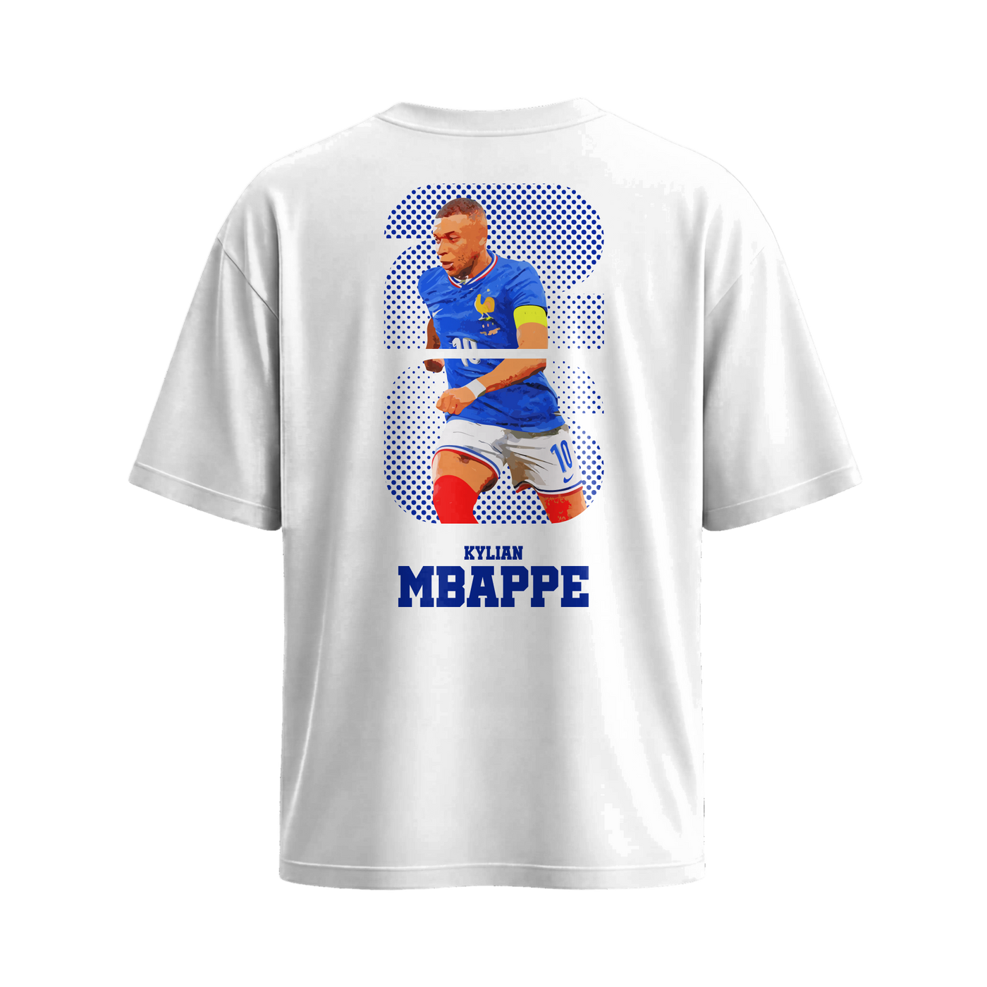 Off Supply Mbappé Velocity White T-Shirt