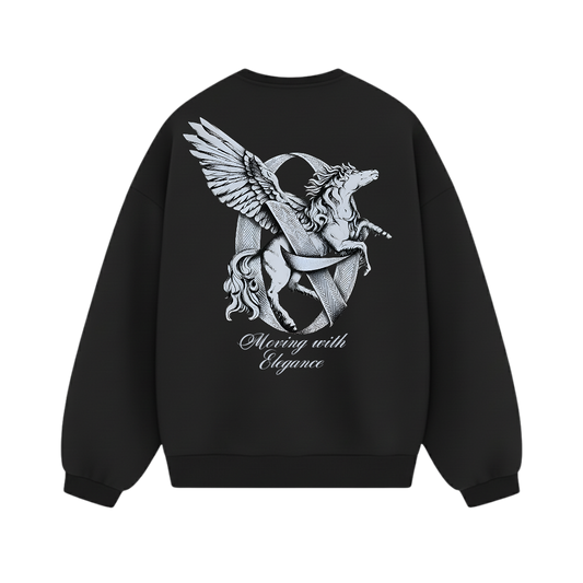 Off Supply Moving With Elegance Statement Sweatshirt