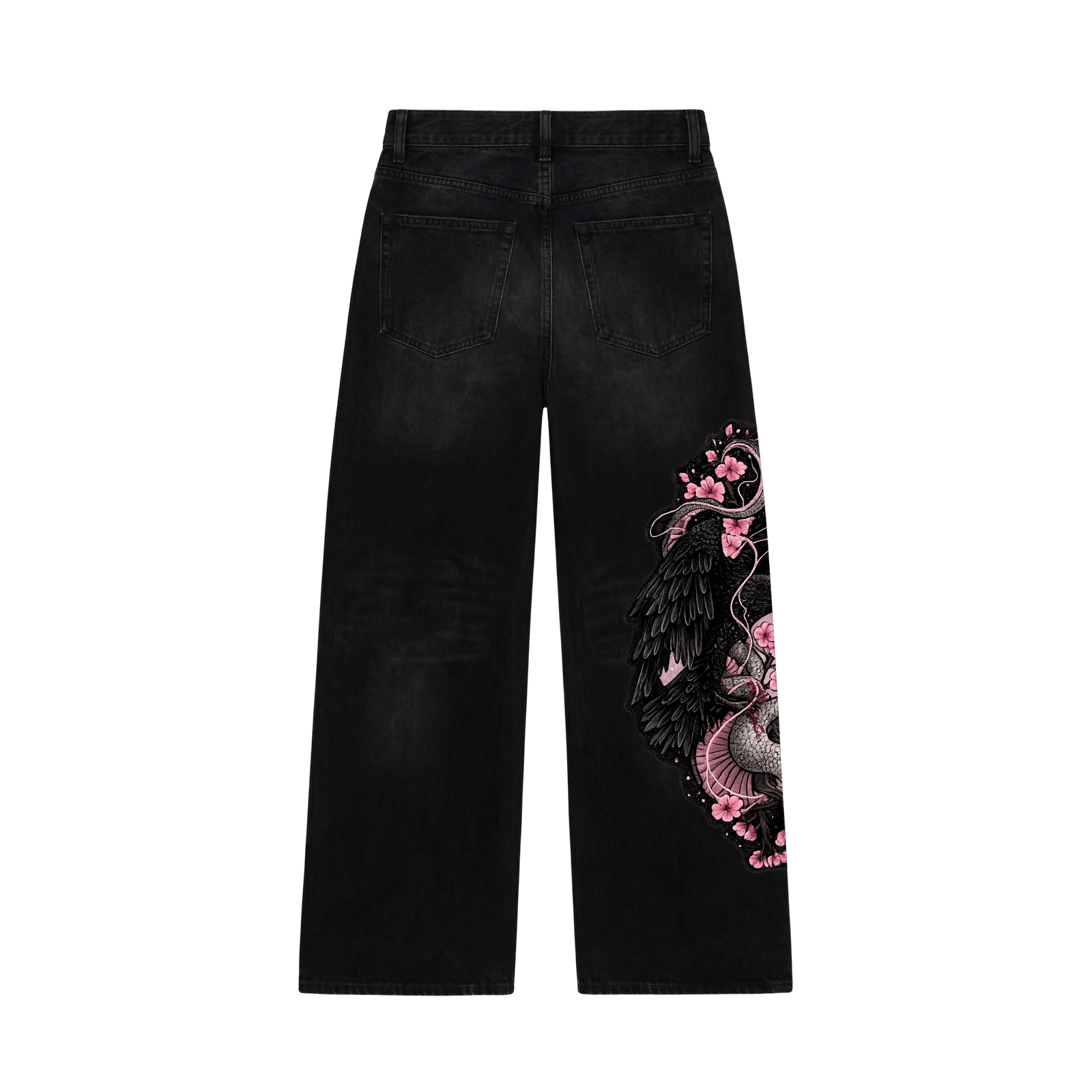 Off Supply Nocturne Bloom Embroidered Denim — Limited Edition